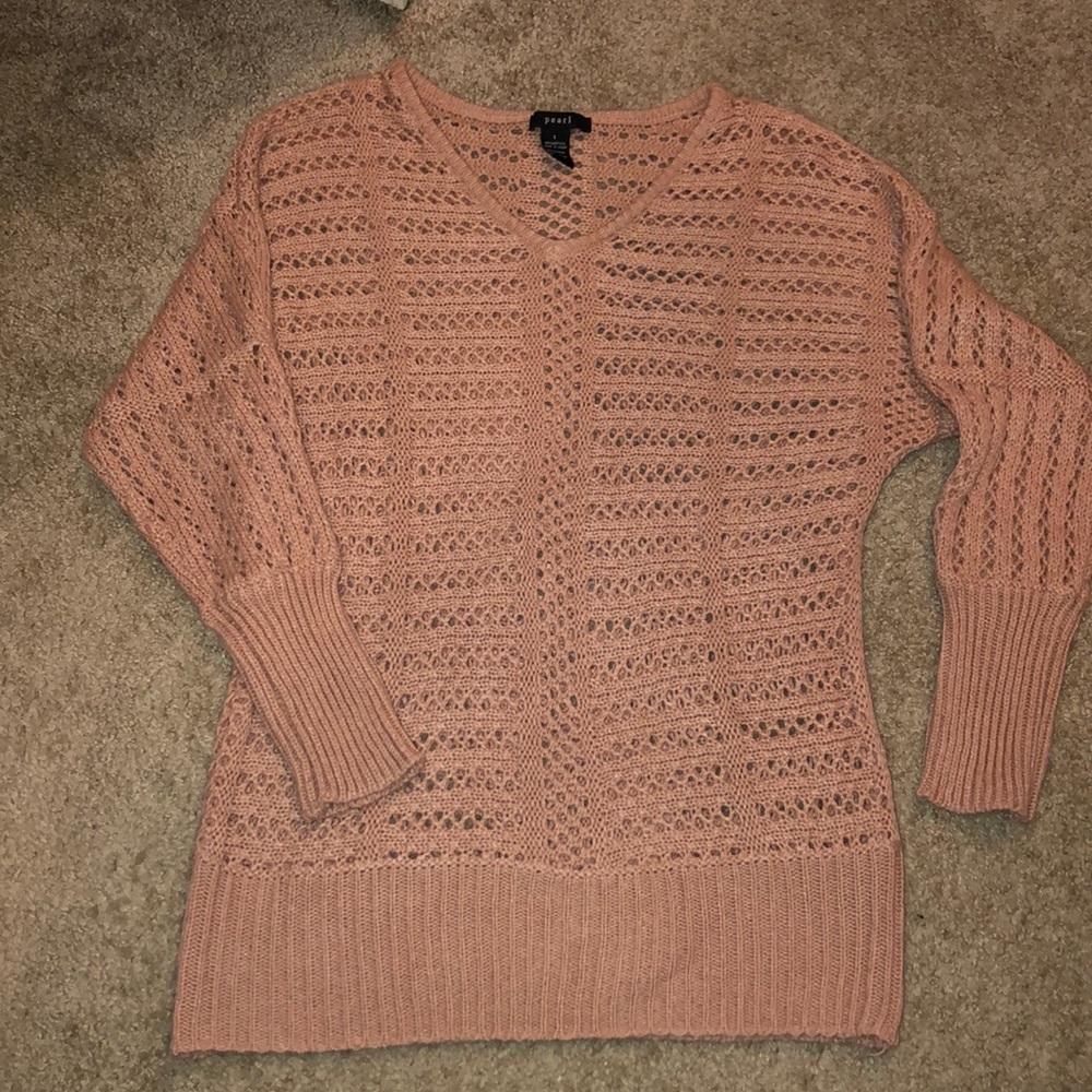 Pearl soft tan sweater